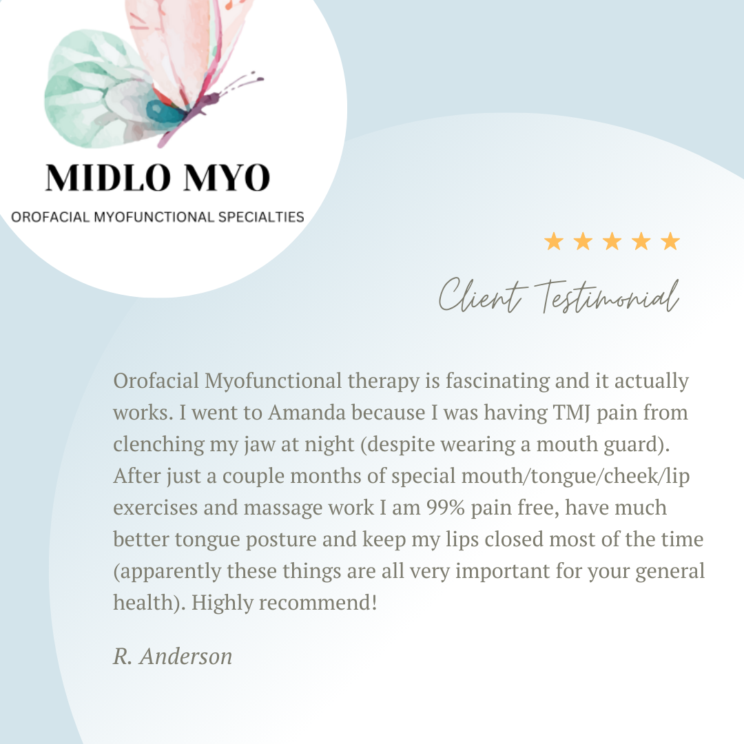 Midlo Myo 5 star testimonial